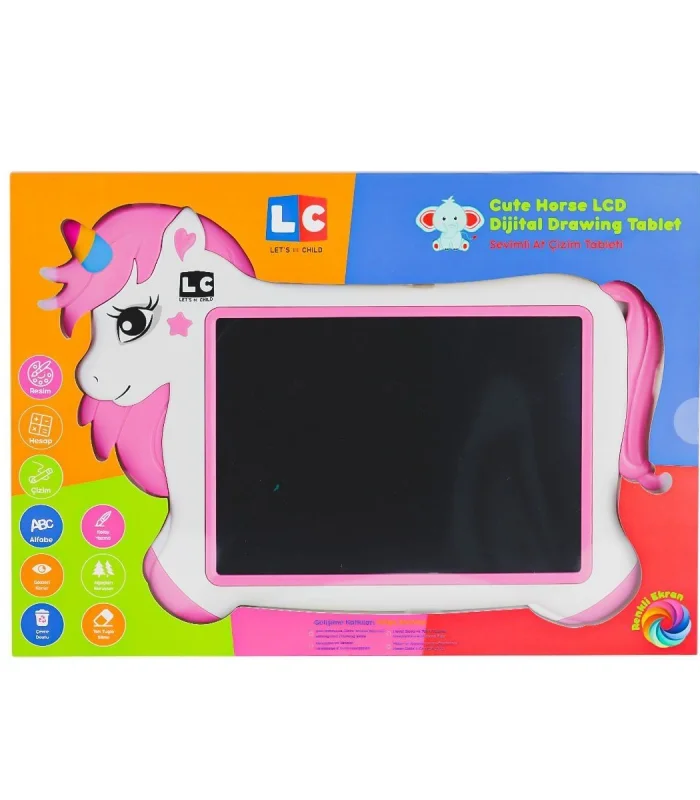 LC-31066 Sevimli At Çizim Tableti 10 inç -Lets be Child