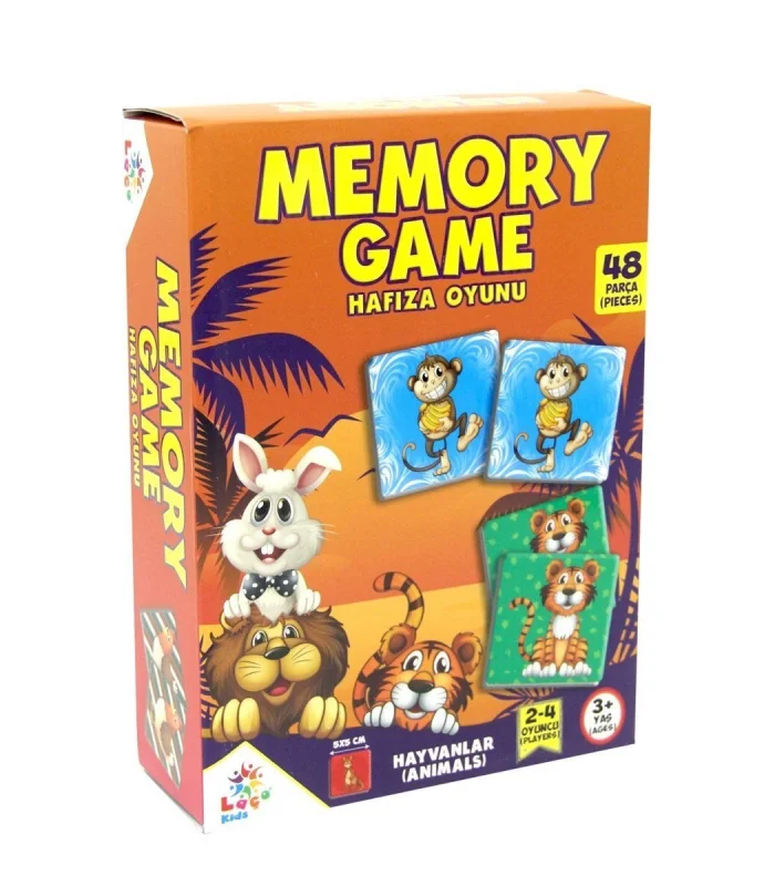 LC7230 Laço, Hafıza Oyunu - Hayvanlar / +3 yaş