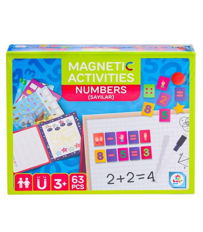 LC7980 Manyetik Aktivite Sayılar -Laçokids