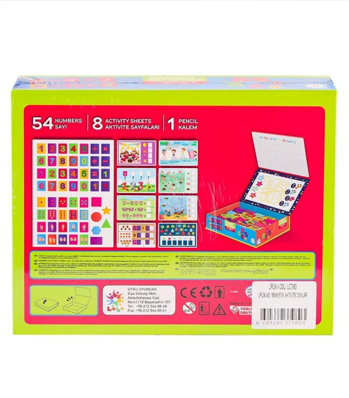 LC7980 Manyetik Aktivite Sayılar -Laçokids