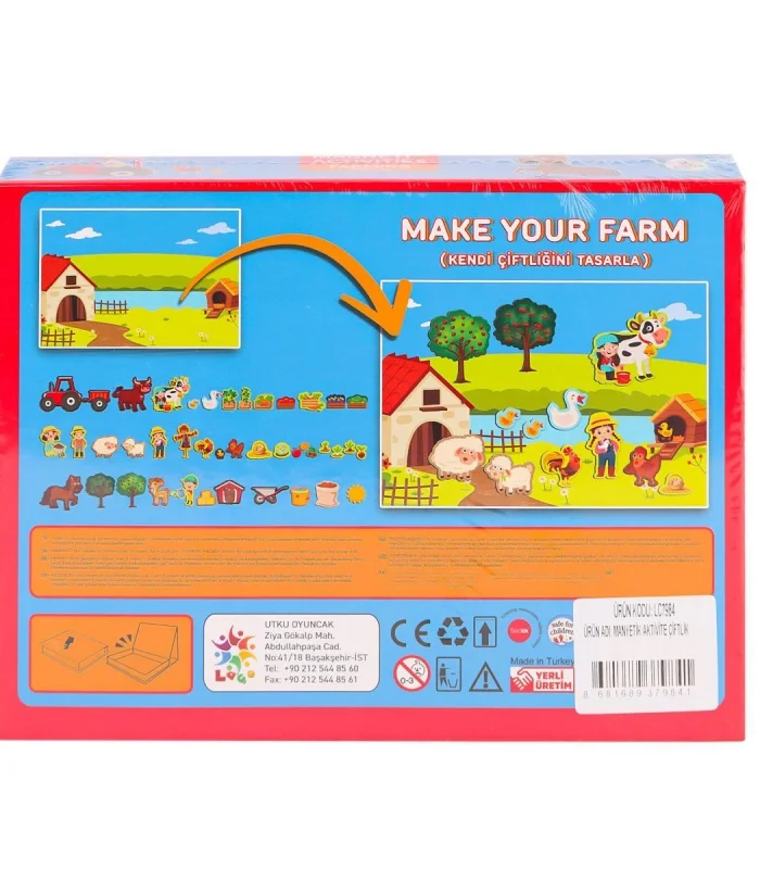 LC7984 Manyetik Aktivite Çiftlik -Laçokids