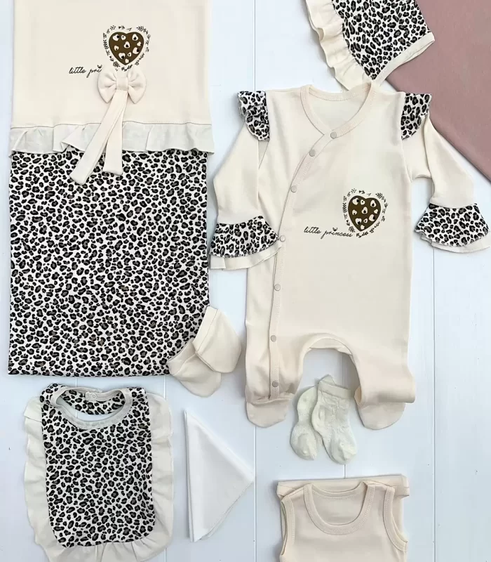 Leopar 8li Set Yeni Doğan 0-3 AY