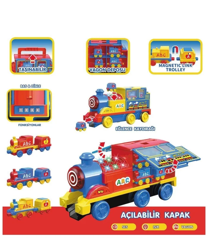 LFI-9522 Işıklı Müzikli İnteraktif Tren