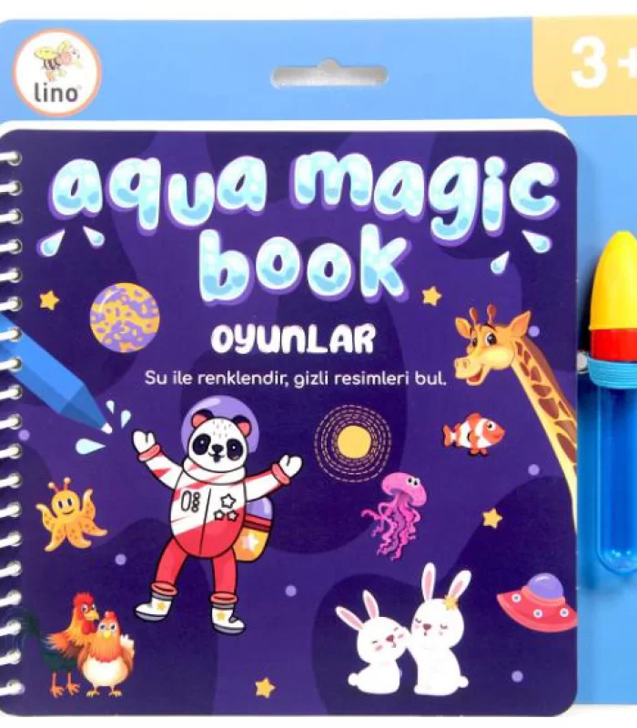 Lino Aqua Magic Book Sihirli Boyama Kitabı Oyunlar