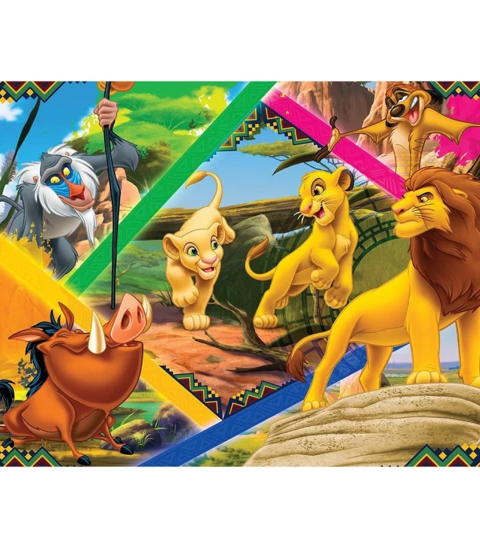 LK 113 Aslan Kral Puzzle 200 Parça - Ks Puzzle
