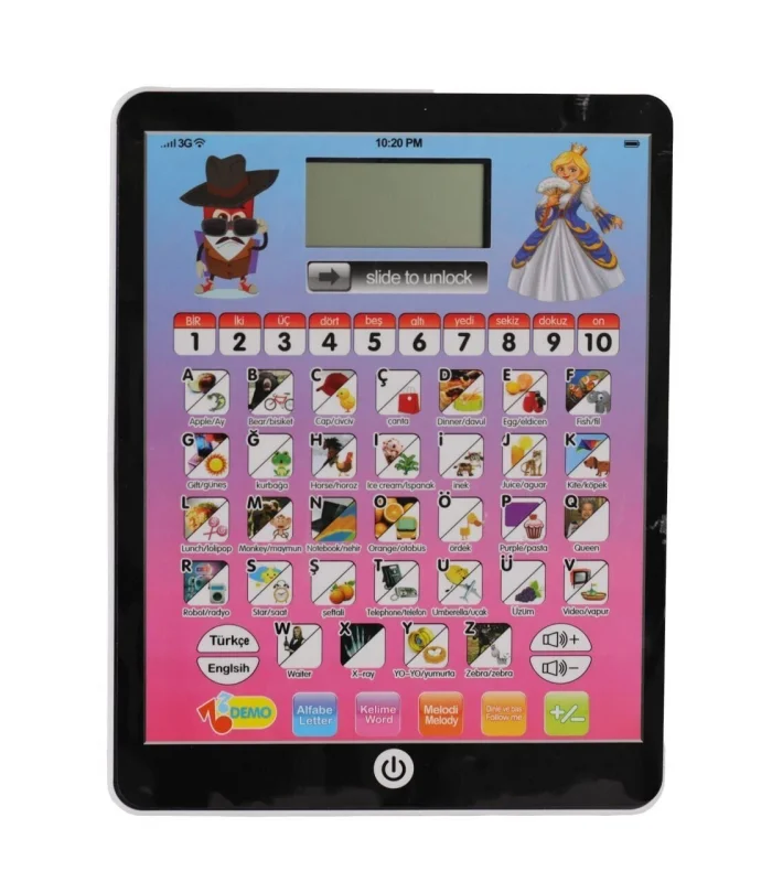 LMN220 EĞİTİM TABLETİ 100 FONKSİYON