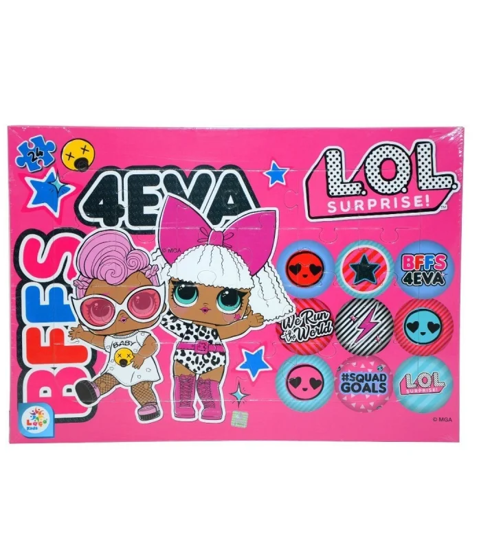 LOL7594 LOL 24 PCS FRAME PUZZLE