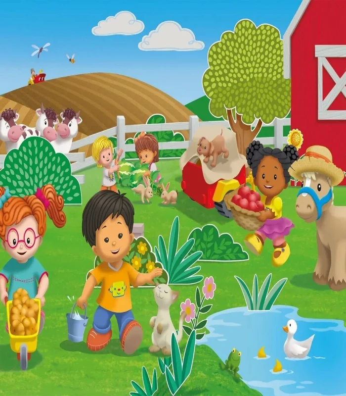 LP 709 FISHER PRİCE LITTLE PEOPLE 50 PARÇA