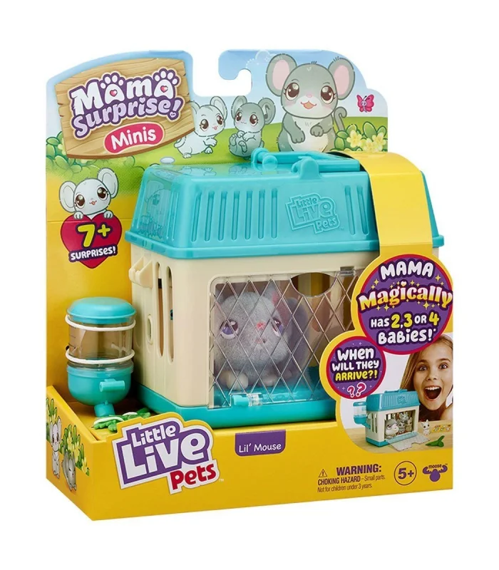 LP301100 Little Live Pets Anne Fare ve Yavruları Oyun Seti - 26510