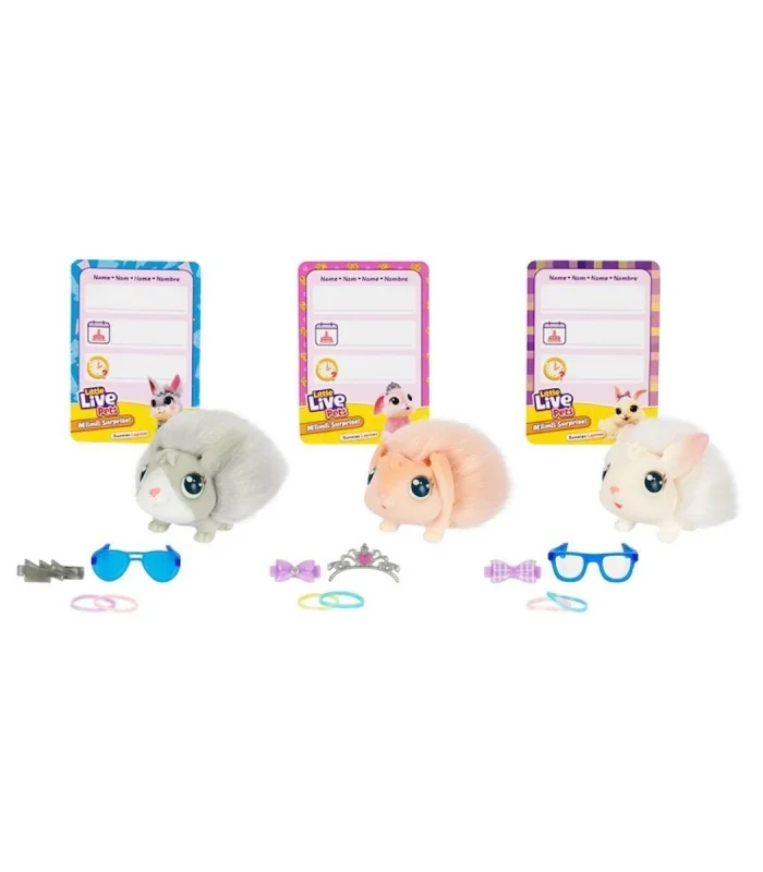 LP303000 Little Live Pets Anne Tavşan ve Yavruları Oyun Seti - 26593