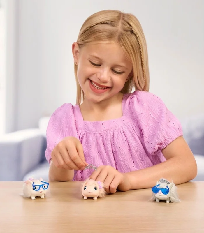 LP303000 Little Live Pets Anne Tavşan ve Yavruları Oyun Seti - 26593