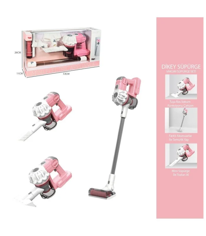 LS8803C Dikey Elektrik Süpürgesi  Pembe
