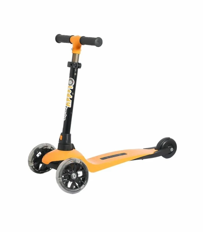 LSC2 Leddy Işıklı Scooter  Turuncu -Çekirdek Zeka