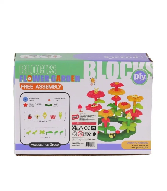 LY008A 45 PCS GÜZEL BAHÇE ÇİÇEK SETİ