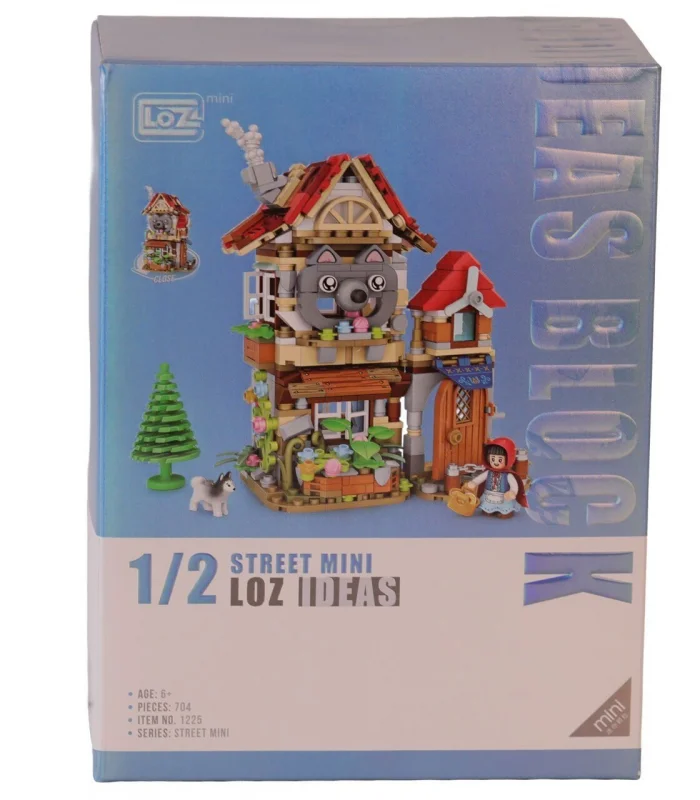 LZ-1225 LOZ MASAL EVİ 704 PARÇA BLOCK OYUNCAK