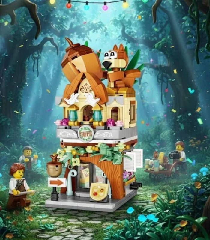 LZ-1641 LOZ FINDIK DÜKKANI 485 PARÇA BLOCK OYUNCAK