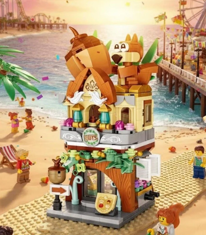 LZ-1641 LOZ FINDIK DÜKKANI 485 PARÇA BLOCK OYUNCAK