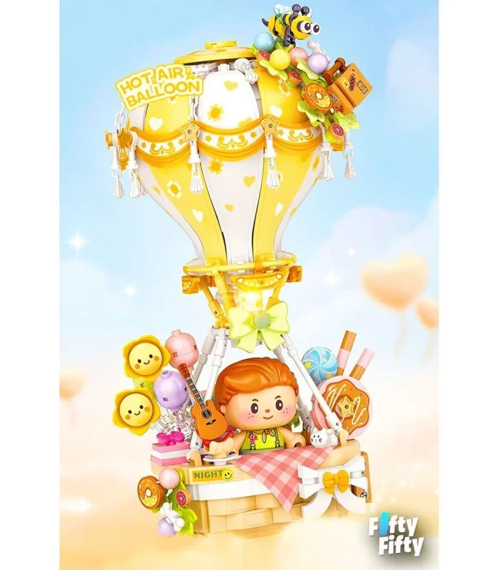 LZ-4113 LOZ SARI HAVA BALONU 750 PARÇA BLOCK OYUNCAK