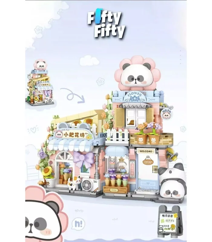 LZ-7202 LOZ ÇİÇEK DÜKKANI 810 PARÇA BLOCK OYUNCAK