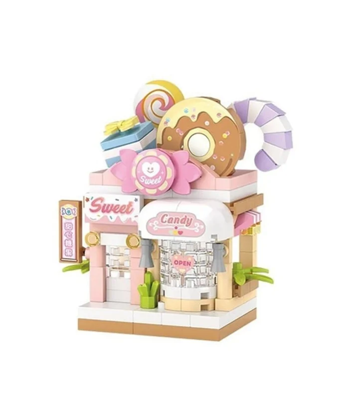 LZ-8604 LOZ ŞEKER DÜKKANI 150 PARÇA BLOCK OYUNCAK MİNİ POŞET