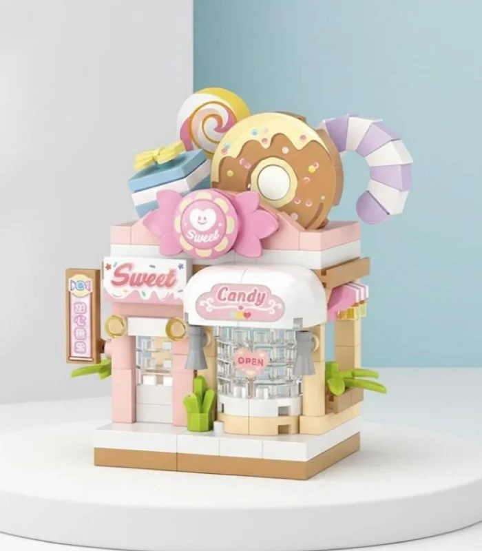 LZ-8604 LOZ ŞEKER DÜKKANI 150 PARÇA BLOCK OYUNCAK MİNİ POŞET