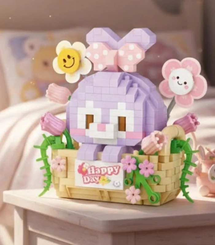 LZ-8805 LOZ MOR TAVŞAN 400 PARÇA BLOCK OYUNCAK