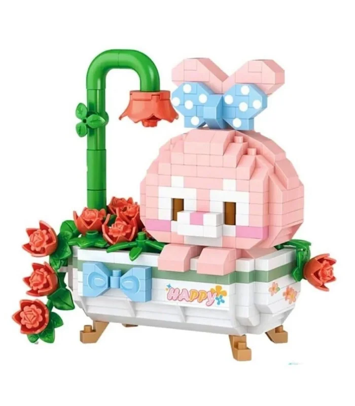 LZ-8806 LOZ MUTLU TAVŞAN 370 PARÇA  BLOCK OYUNCAK