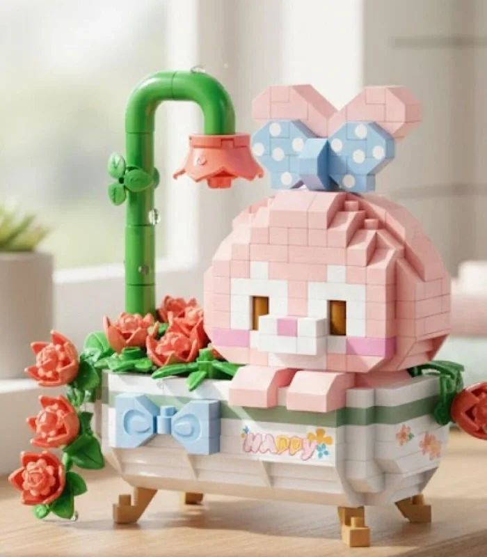 LZ-8806 LOZ MUTLU TAVŞAN 370 PARÇA  BLOCK OYUNCAK