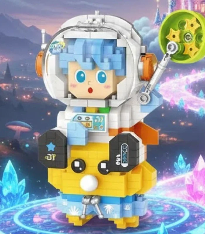 LZ-8827 LOZ ASTRONOT MAVİ 390 PARÇA BLOCK OYUNCAK