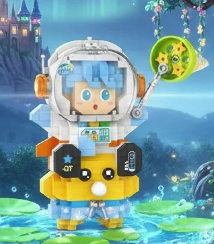 LZ-8827 LOZ ASTRONOT MAVİ 390 PARÇA BLOCK OYUNCAK