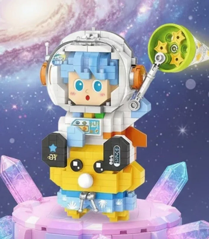 LZ-8827 LOZ ASTRONOT MAVİ 390 PARÇA BLOCK OYUNCAK