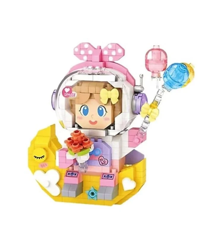 LZ-8828 LOZ KIZ ASTRONOT 410 PARÇA BLOCK OYUNCAK