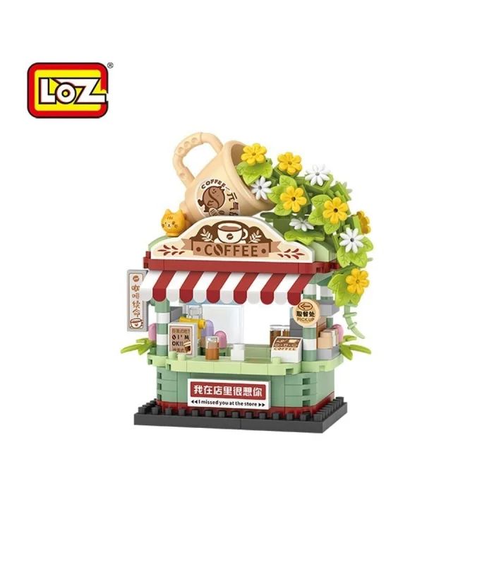 LZ-8852 LOZ KAHVE DÜKKANI 290 PARÇA BLOCK OYUNCAK