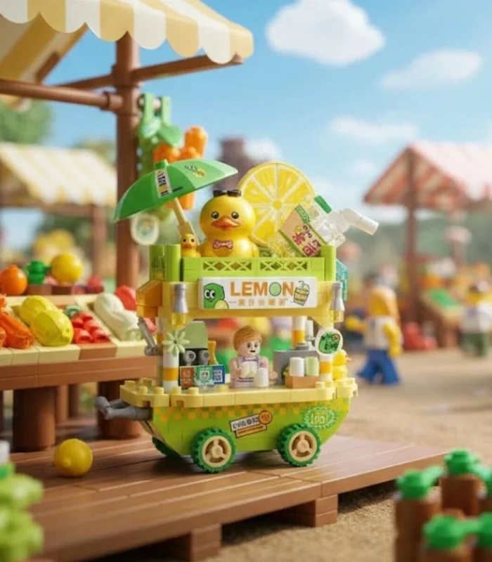 LZ-8856 LOZ LİMON ARABASI 310 PARÇA BLOCK OYUNCAK