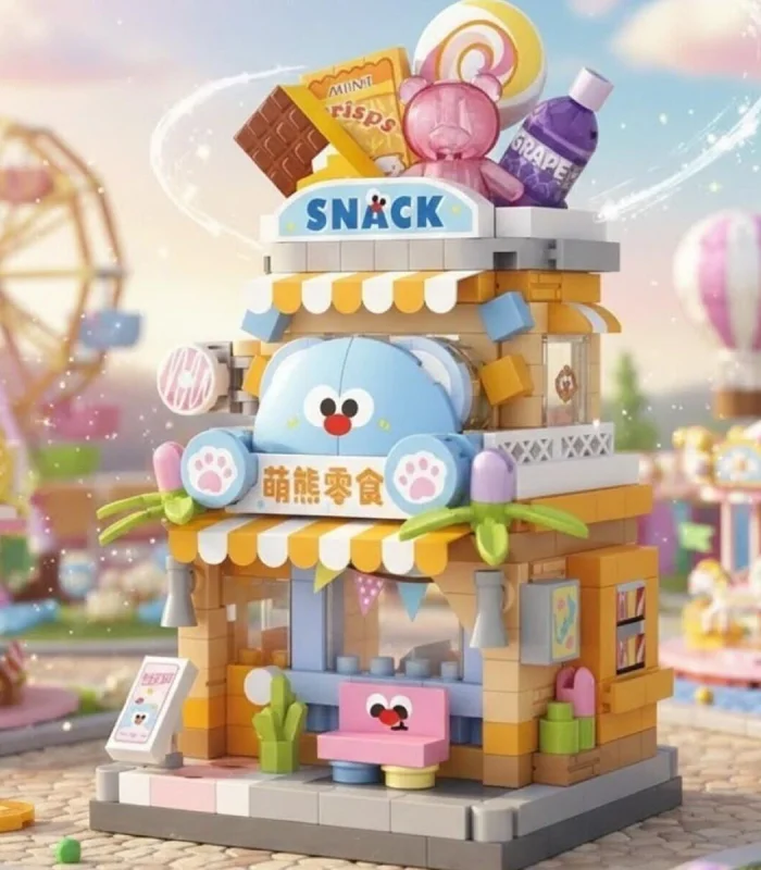 LZ-8868 ATIŞTIRMALIK DÜKKANI 410 PARÇA BLOCK OYUNCAK