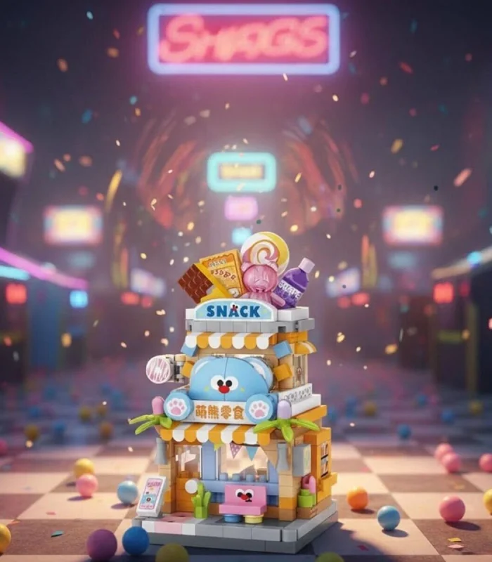 LZ-8868 ATIŞTIRMALIK DÜKKANI 410 PARÇA BLOCK OYUNCAK