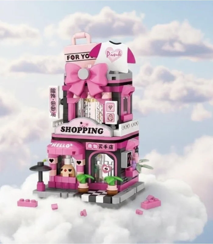 LZ-8870 ALIŞVERİŞ DÜKKANI 410 PARÇA BLOCK OYUNCAK