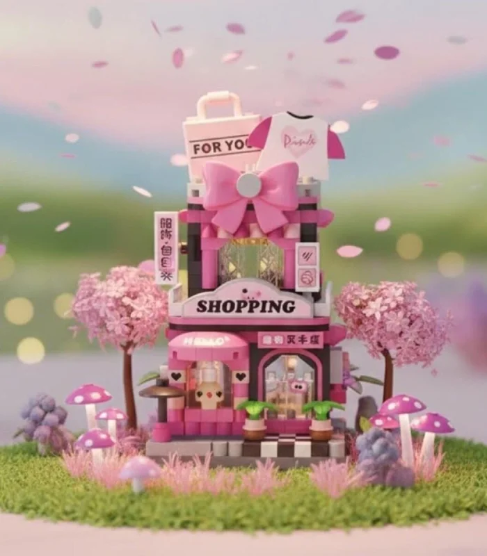 LZ-8870 ALIŞVERİŞ DÜKKANI 410 PARÇA BLOCK OYUNCAK