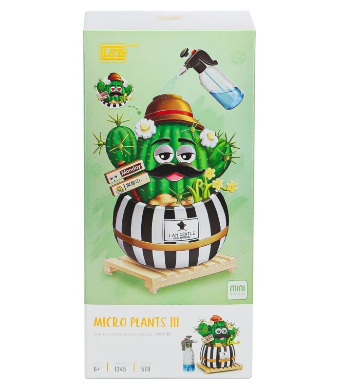 LZ1245 LOZ Kaktüs Blok Seti -Vagon life