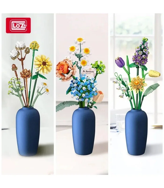 LZ1670 LOZ Eternal Flowers Serisi - Kar Sonrası İlk Güneş 646 Parça Yapım Seti