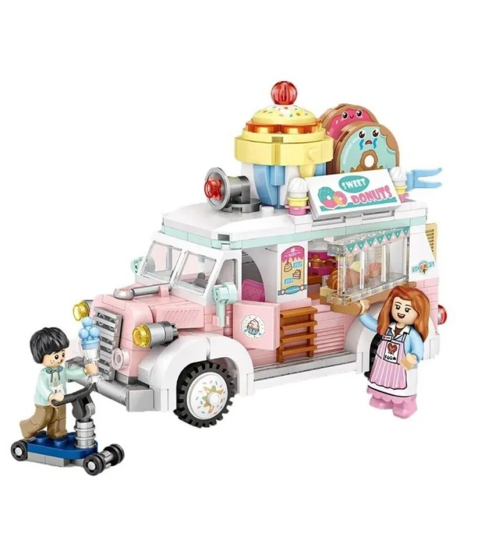 LZ1738 LOZ  ÇÖREK ARABASI  BLOCK OYUNCAK 583 PARÇA