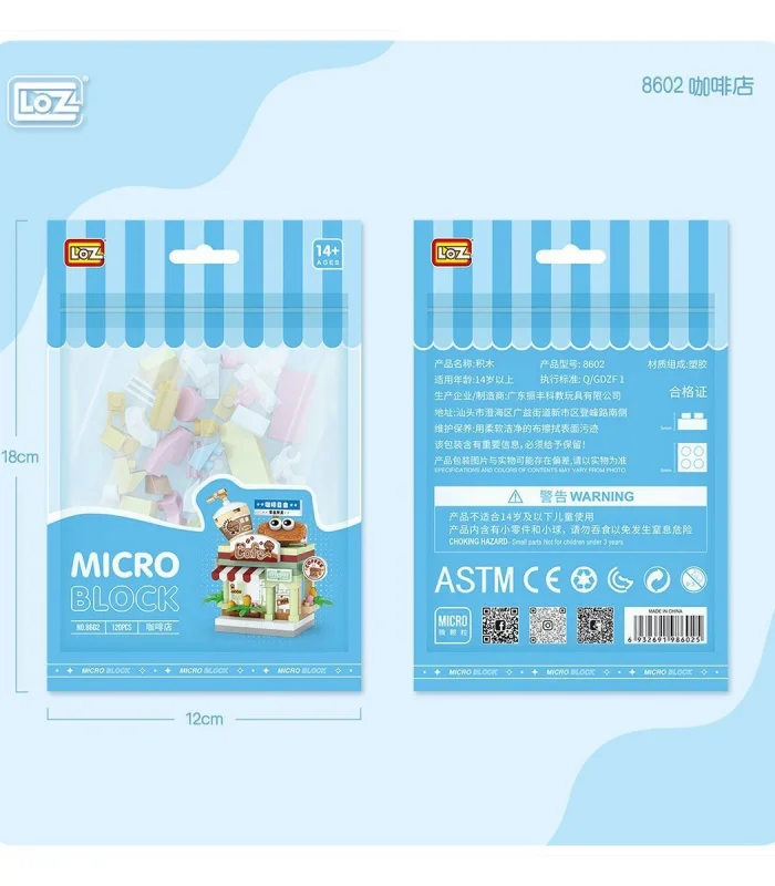 LZ8602 LOZ Blok Oyuncak Mini Poşet -Vagonlife
