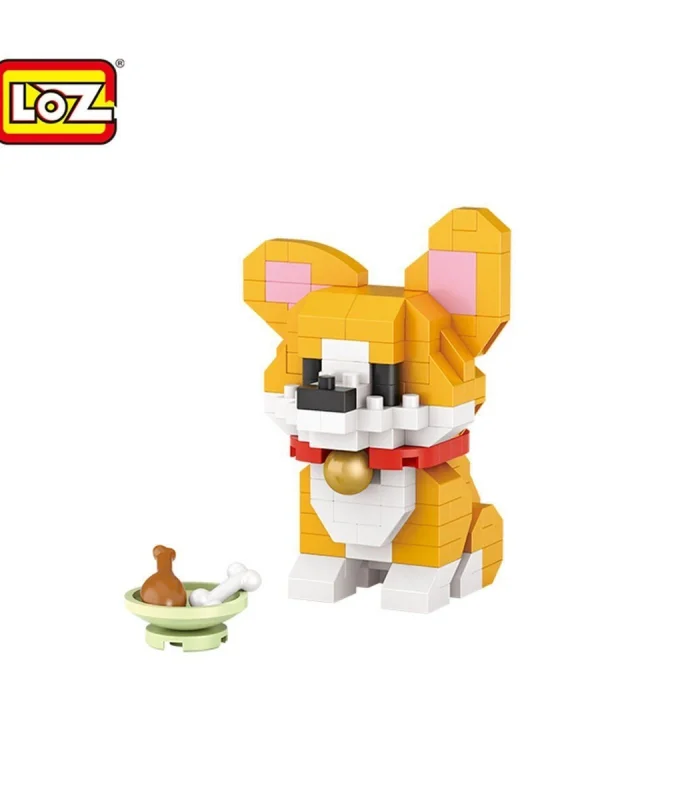 LZ8605 LOZ Köpek Blok Seti Mini Poşet -Vagon life