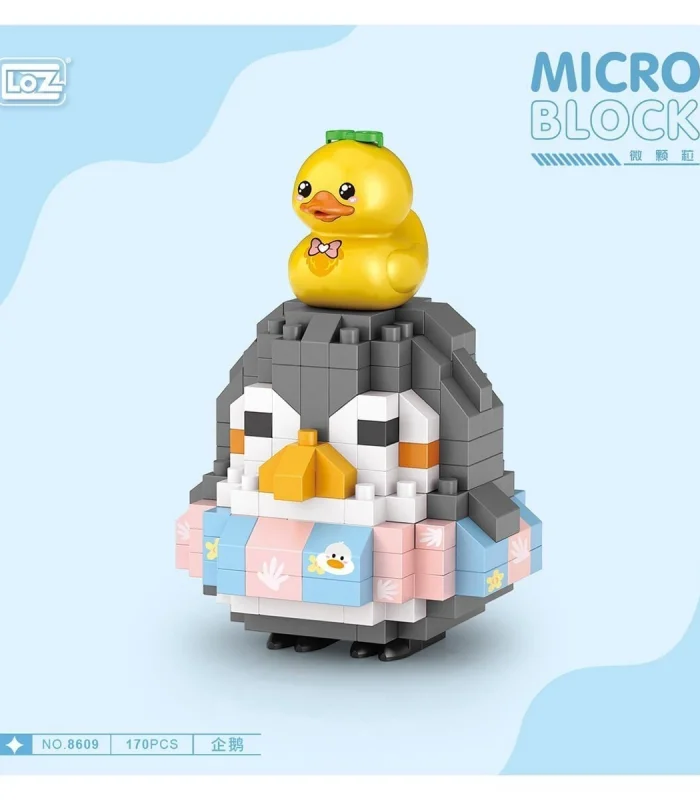 LZ8609 LOZ Penguen Blok Seti Mini Poşet -Vagon life