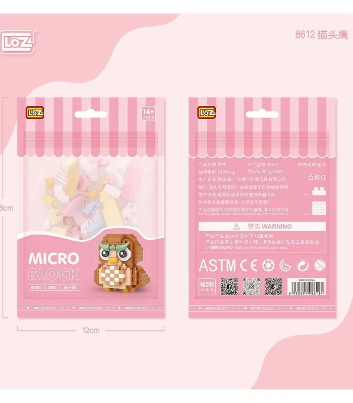 LZ8612 LOZ Blok Oyuncak Mini Poşet -Vagonlife