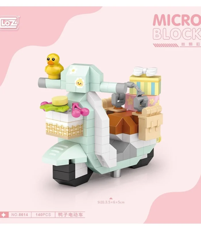 LZ8614 LOZ Sevimli Motor Blok Seti Mini Poşet