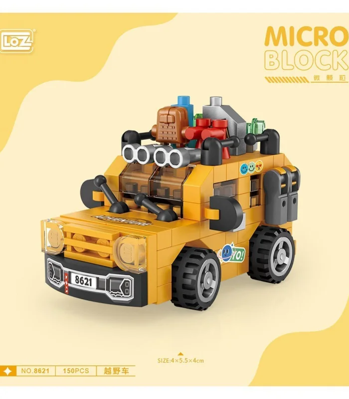 LZ8621 LOZ Araba Blok Seti Mini Poşet -Vagon life