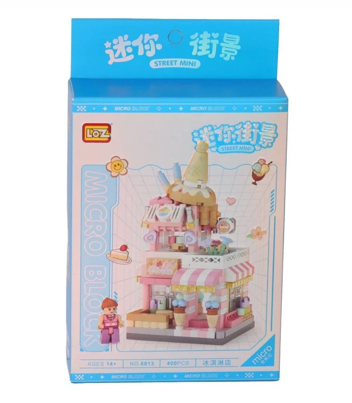 LZ8813 LOZ DONDURMA DÜKKANI BLOCK OYUNCAK 400 PARÇA