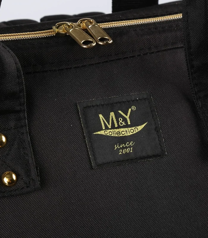 M&y Go Anne Bebek Bakım Sırt Çantası 6610 Siyah