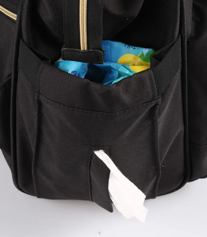 M&y Go Anne Bebek Bakım Sırt Çantası 6610 Siyah